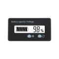 New -GY Tester Voltage Indicator Lead 73V6-LCD Lithium Battery Capacity Voltmeter 6S. 