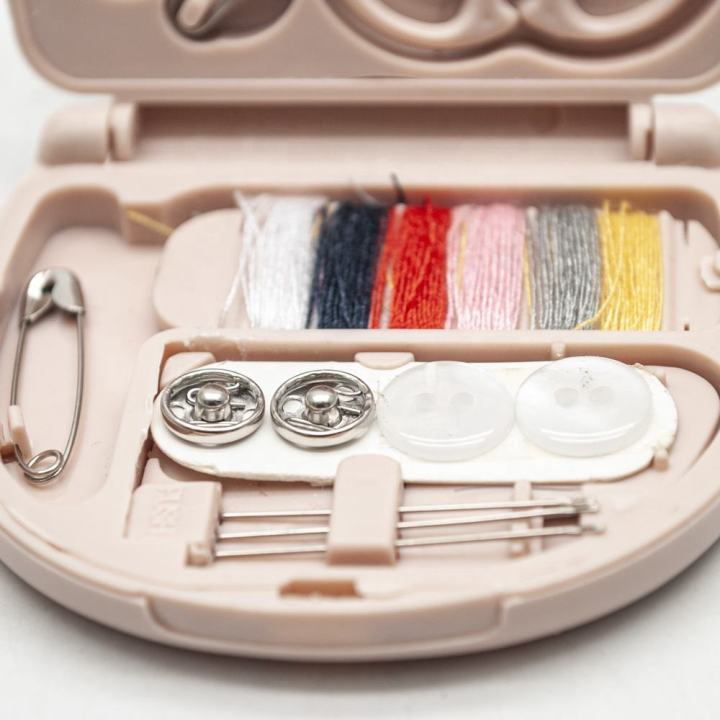 Portable Mini Sewing Kit with Thread, Needles & Scissors – Travel ...