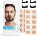 Magnetic Nasal Strips for Anti-Snoring and Better Sleep | Skin-Safe Nasal Pads | Improve Breathing and Sleep Quality | Snore Stopper for Home and Travel, and Active Lifestyles | Skin-Friendly and Sweat-Resistant Design | Ideal for Men and Women. 