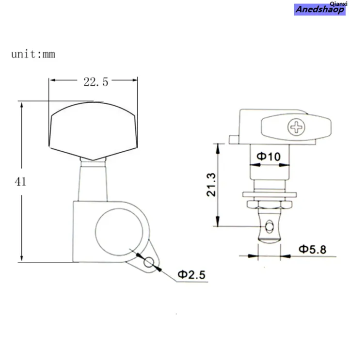 QianxiNew%20style%206pcs%20Sealed%20Guitar%20String%20Pegs%20Locking%20Tuners%203L3R%20Tuning%20Pegs%202025%20String%20Tuners%20Electric%20Acoustic%20Guitar%20Tuner%20Machine%20Heads%20Knobs%20-%20Image%203
