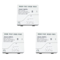 NCANRUI 3X 4CH Zigbee Smart Light Switch Module AC 85-250V RF433 Receive 10A Relays Work with Assistant,Tuya Smart Life. 