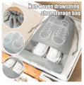 Shoes Bag Waterproof Dustproof Travel Bag Portable Tote Drawstring Bag For Shoes Organizer. 
