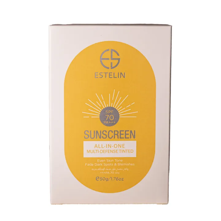 Estelin%20SPF%2070%20All%20In%20One%20Multi%20Defense%20Tinted%20Sunscreen%2050%20gm%20by%20Dr.%20Rashel%20-%20Image%202