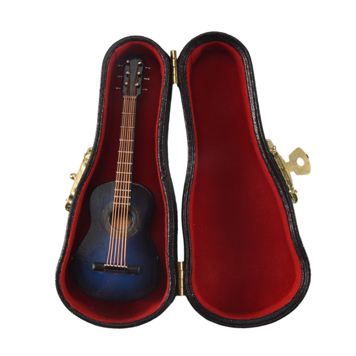 Vylon%20B-Wooden%20Miniature%20Guitar%20with%20Stand%20and%20Case%20Mini%20Musical%20Instrument%20Miniature%20Doll%20House%20Model%20Home%20Decoration%20Easy%20to%20Use%20-%20Image%206