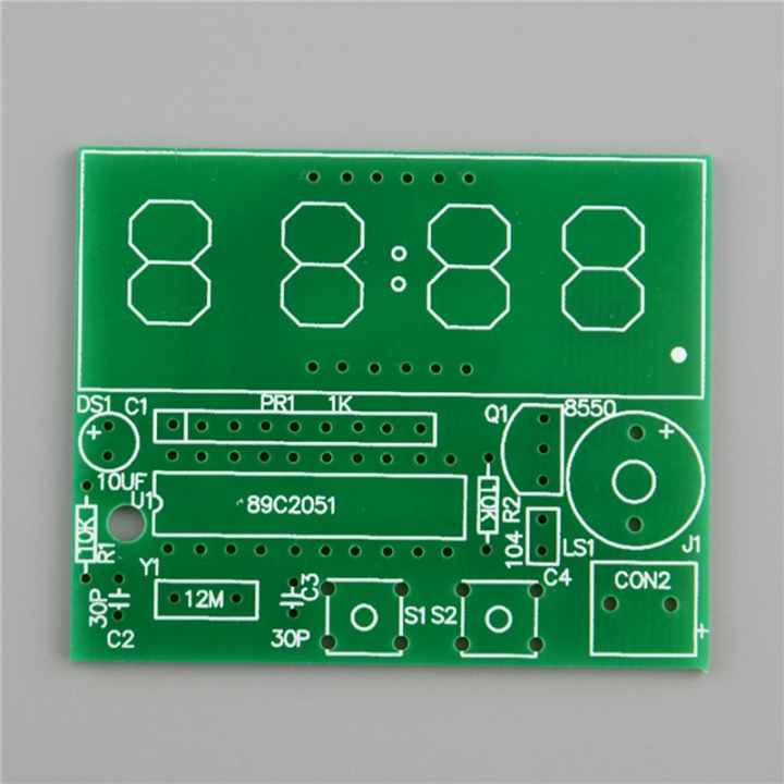 NXFDSIOZ 2X 4-Digit Digital Electronic Clock Kit, Microcontroller ...