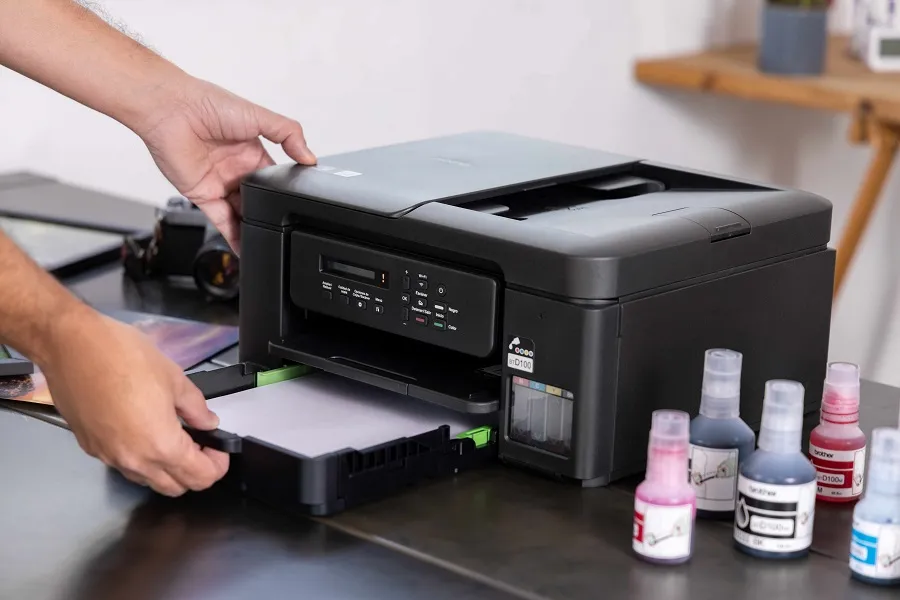 Brother All in One Printer DCP-T730DW Color Inktank Printer  (Print/Copy/Scan/Duplex/Wirelesswith ADF) | Daraz.com.np