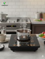 Videocon Life 2200 Watts Induction Cooktop with Auto-Switch Off | 6 Preset Modes | Feather Touch Panel | Overheat Protection | 99% Induction Heating Technology VD-IND2200X |1-Year Warranty. 