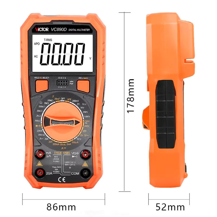 20%20Amp%20Digital%20Multimeter%20Resistance%20Measurement%20Victor%20VC890D%20True%20MRS%20Multimeter%201000V%20-%20Image%202