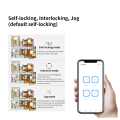 JAERBEE 2X 4CH WiFi Smart Switch 85-265V USB 5V 2.4G WiFi Smartlife Home Automation Module for IFTT Alexa Home. 
