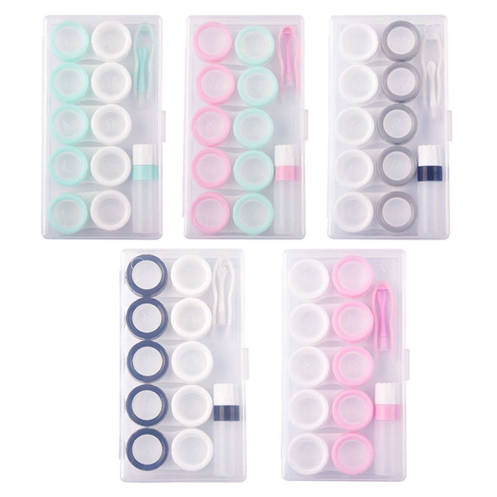Contact Lens Box Contact Lens Holder Eyewear Bag Storage Case Portable