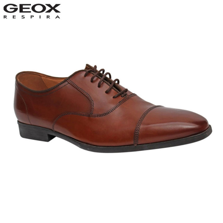 Geox%20Cognac%20New%20Life%20E%20Pure%20Leather%20Formal%20Shoes%20For%20Men%20-%20Image%203