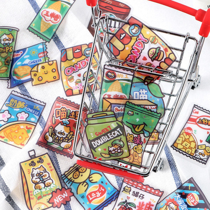 RHS Online 40PCS 24-Hour Convenience Store Series PET Stickers ...