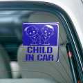 Reflective Baby in Car/Baby on boards Car sticker Child In Car To Notify Other Driver To Drive safely. 