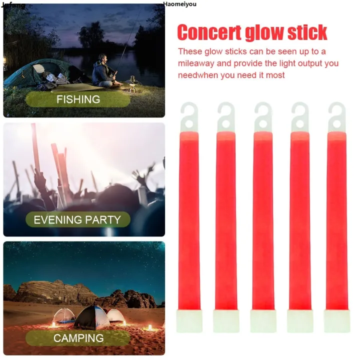 Jufang10pcs%20Camping%20Glow%20Sticks%20Waterproof%206%20Inch%20Concert%20Party%20Light%20Stick%20with%20Hook%20Non-toxic%20Hiking%20Camping%20Grow%20in%20the%20Dark%20Sticks%20High%20Quality%20Bargain%20price%20-%20Image%206