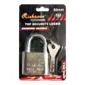 Hardened Shackle Top Security Lock 50mm Comes With 4 Keys. 