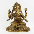 Saru Handicraft / Lord Ganesh Statue / Metal Lord Ganesh Statue / Brass / Murti. 
