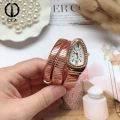 Bizzy Snake Shaped Women39;s Watches With Rhinestone Luxury Brand Ladies Watch Diamond Snake Bracelet Watch Girl. 