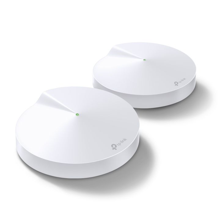 TP-Link AC1300 Deco M5(2-pack)   Whole Home Mesh Wi-Fi System Up to 3800 sq ft Coverage , Dual-Band Wi-Fi White