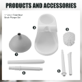 Toilet Plunger and Brush 2-In-1 Toilet Bowl Brush Plunger Set A. 