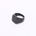 【Fashion-forward】Glow Square 17 17 Simple Ring Personalized Popular Trendy Men's Titanium Steel Unisex. 
