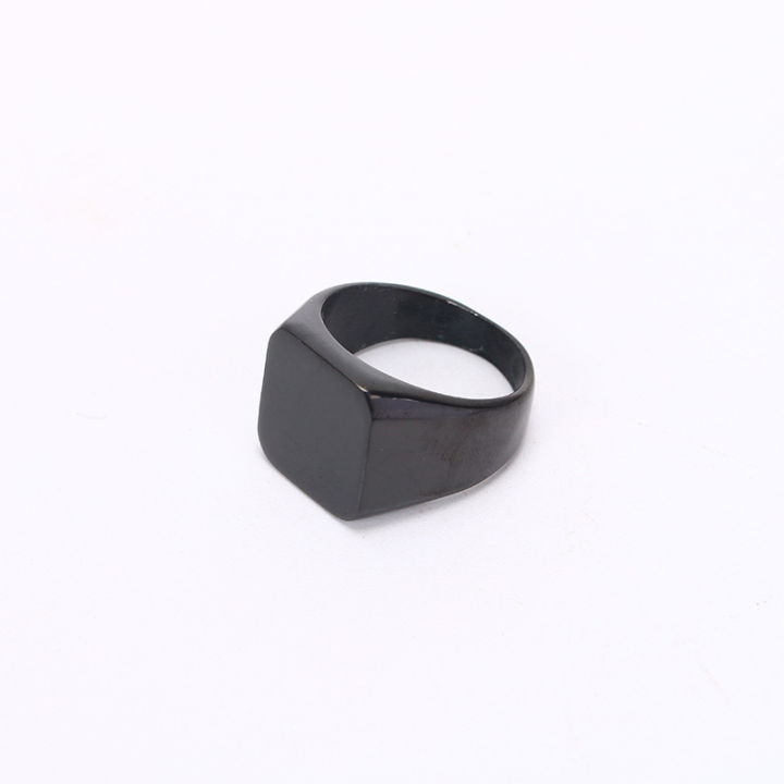 %E3%80%90Fashion-forward%E3%80%91Glow%20Square%2017%2017%20Simple%20Ring%20Personalized%20Popular%20Trendy%20Men's%20Titanium%20Steel%20Unisex%20-%20Image%204