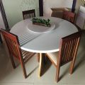 Luxury Round Dining Table Corian top. 