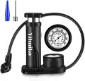 Bicycle Foot High Pressure Pump Portable Mini Bike Pump Foot Bicycle Tire Inflator With Pressure Gauge Bicycle Accessories. 