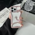 3D Luxury Snake Phone Case For iPhone 16 Pro Max 15 14 Plus 13 12 promax 11 Matte Plating Fashion Protective Cover Fundas. 