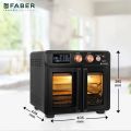 Faber Air Fryer Oven 25L, Digital Control. 
