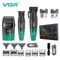 VGR Professional 9000 RPM Clipper Cordless Hair Cutting hine Rechargeable Metal Trimmer for Men V-640 S3. 