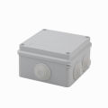 4*4 PVC box CCTV Weatherproof Outdoor Camera Junction Box Enclosure IP65 Terminal Cable Case 100 X 100 X 70MM. 