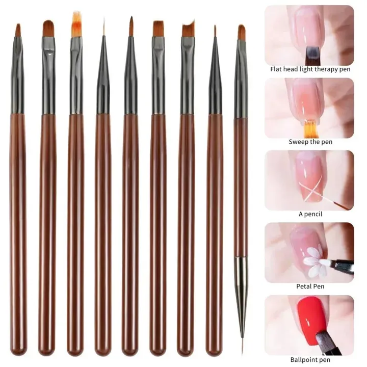 Pointed%20nail%20brush%20acrylic%20pen%20painting%20eyeliner%20brush%20nail%20gel%20pieces%209%20pack%20UVDIY%20nail%20art%20drawing%20design%20nail%20display%20painting%20tools%20-%20Image%202