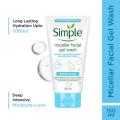 Simple Micellar Facial Gel Wash, 150ml. 