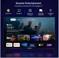 Hyundai 75 Inch QLED 4K UHD Google Smart TV | Android 14 | Dolby Audio | 64GB Storage | Bluetooth 5.2 | Frameless Smart Television. 