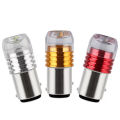 Car Tail Brake Light Strobe Flashing LED Lamp Motorcycle Warning Light Bulb Red Dounp. 