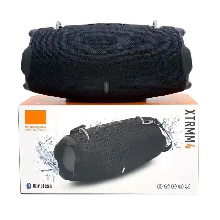 XTRMM4 Mini Wireless Bluetooth Speaker Ultra Compact Powerful Bass Waterproof Portable Bluetooth Speaker Travel Outdoor Audio Device | Electro Hub Nepal