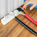 1Meters Spiral Cable Protector Line Organizer Tube Motorcycle Wire Protection Sleeve Flame Retardant Anti-Bite Cover Color. 