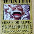 10 set One Piece Anime Bounties after Wano Wanted Poster Set Straw Hat. 