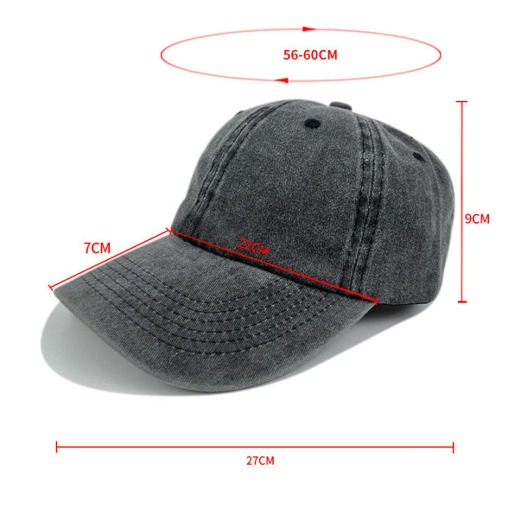 Adjustable%20Soft%20Pattern%20Vintage%20Wash%20Cotton%20Baseball%20Cap%20For%20Men%20Fashion%20&%20Women%20Casual%20Hip%20Hop%20Pointed%20Cap%20Outdoor%20Sports%20Too%20Top%20-%20Image%205