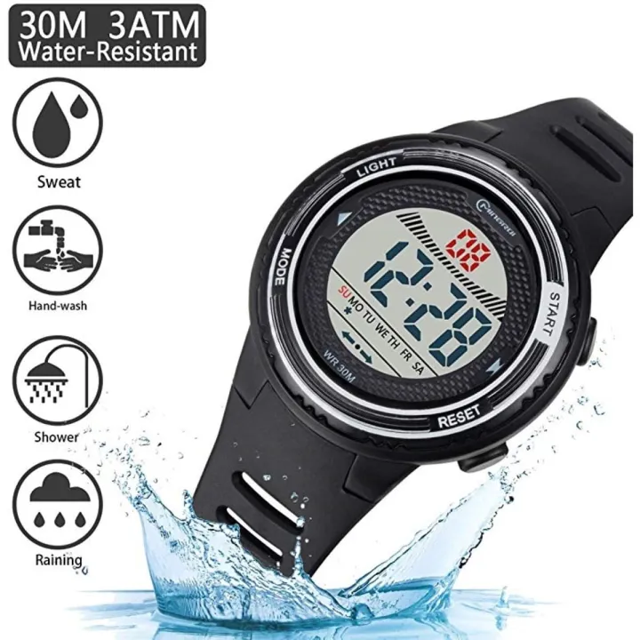 Mingrui Watch Manual Wr30m Watch Set Alarm MINGRUI Kids Digital