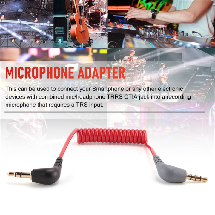OUMERY%20Replacement%203.5mm%20TRS%20to%203.5mm%20TRRS%20Adapter%20Cable%20for%20Sc7%20By%20VIDEOMIC%20GO%20Video%20Micro-type%20Mics%20-%20Image%205