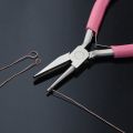 NXFDSIOZ 2X Round Concave Plier Wire Looping Plier Mini Precision Plier Wire Bending Tools for DIY Jewelry Making Hobby Projects. 
