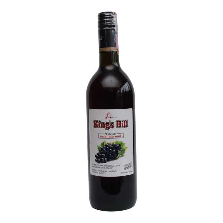 King'S Hill Premium Sweet Red Wine 750ML