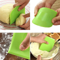 6 Pieces Dough Scraper Bowl Scraper Food-Safe Plastic Dough Cutter Flexible Plastic Scraper Practical Bench Scraper. 