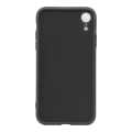 Black iPhone XR Silicone Phone Cover. 