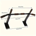 Wall Mounted Pull Up / Chin Up Bar | Hard Steel Material Padded Grip Handle Wall Mounted Pull Up Bar. 