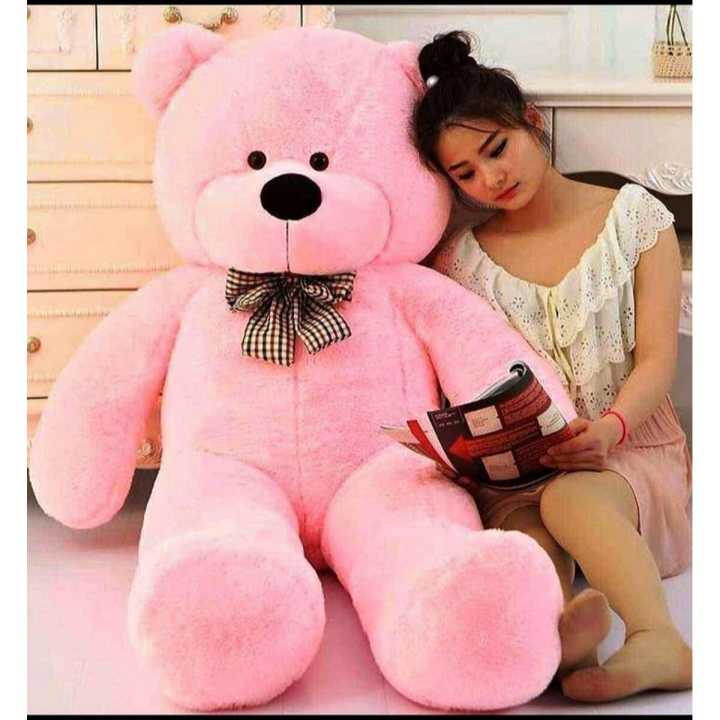 4 ft Light Pink Teddy Bear