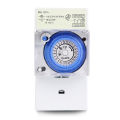 SUL181H Mechanical Timer Switch 220V 16A 24H 8 Settings Manual/Auto Controller. 