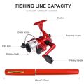 Small Portable Pen Style Fishing Rod Hard Ultra Short Mini Fishing Pole Convenient Spinning Fishing Hand Pole Freshwater. 
