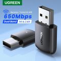 Ugreen Wireless USB Adapter AC650 11ac Dual-Band Wireless USB Adapter. 